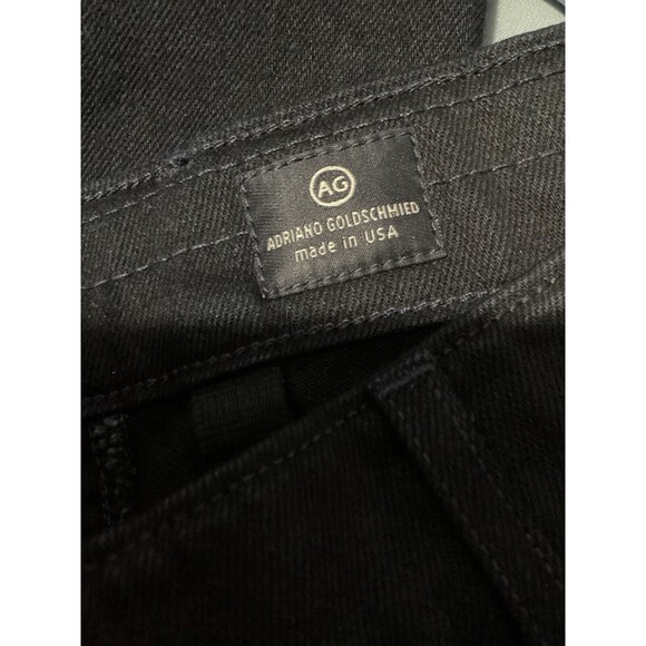 Adriano Goldschmied The Mia Pintuck Flare Dark Wash Jeans HEMMED Cropped 26 - Picture 7 of 10